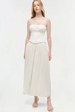 Women Simkhai Adalys Strapless Jersey Dress