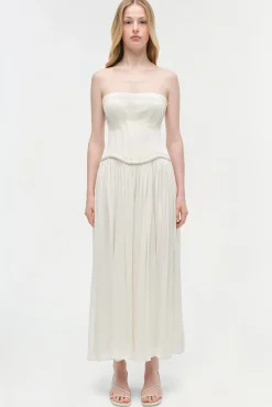 Women Simkhai Adalys Strapless Jersey Dress