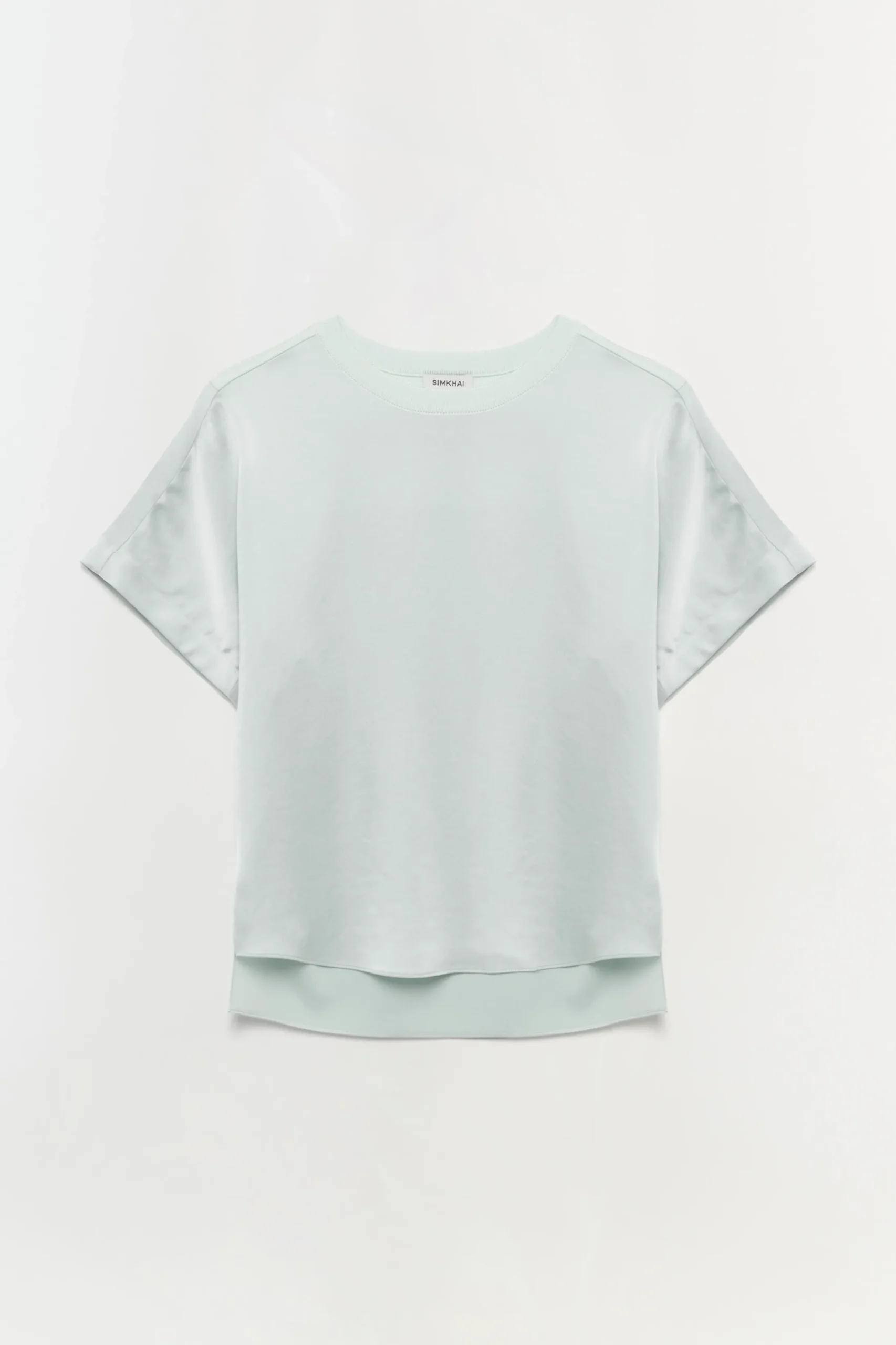 Women Simkhai Addy Satin T-Shirt