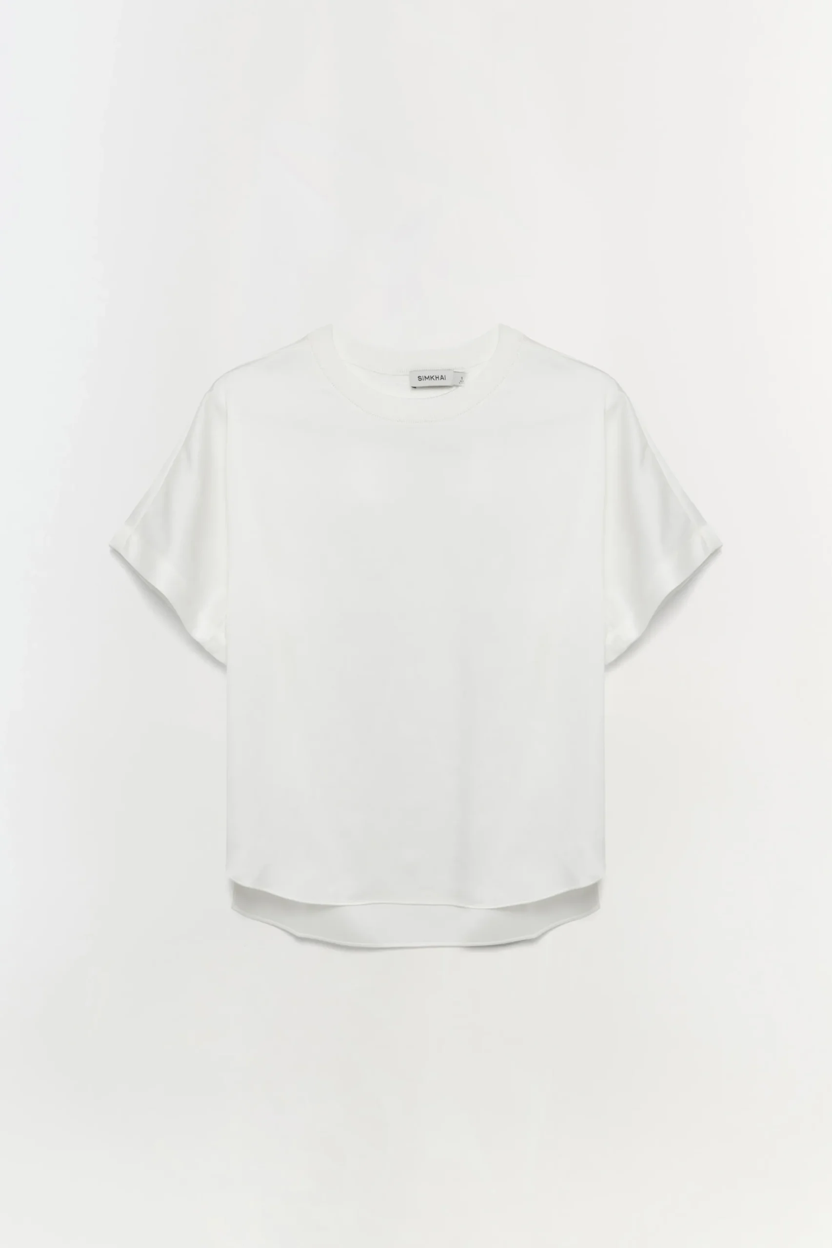 Women Simkhai Addy Satin T-Shirt