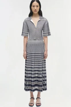 Women Simkhai Adley Knit Polo
