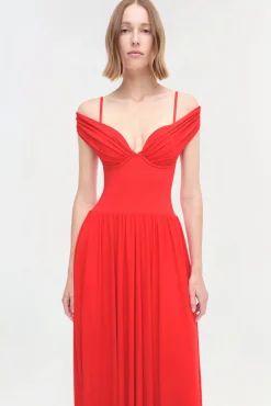 Women Simkhai Amarantha Jersey Maxi Dress