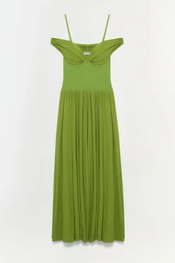 Women Simkhai Amarantha Jersey Midi Dress