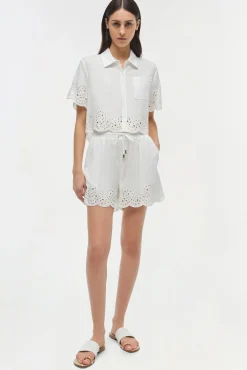 Women Simkhai Amelie Embroidered Short