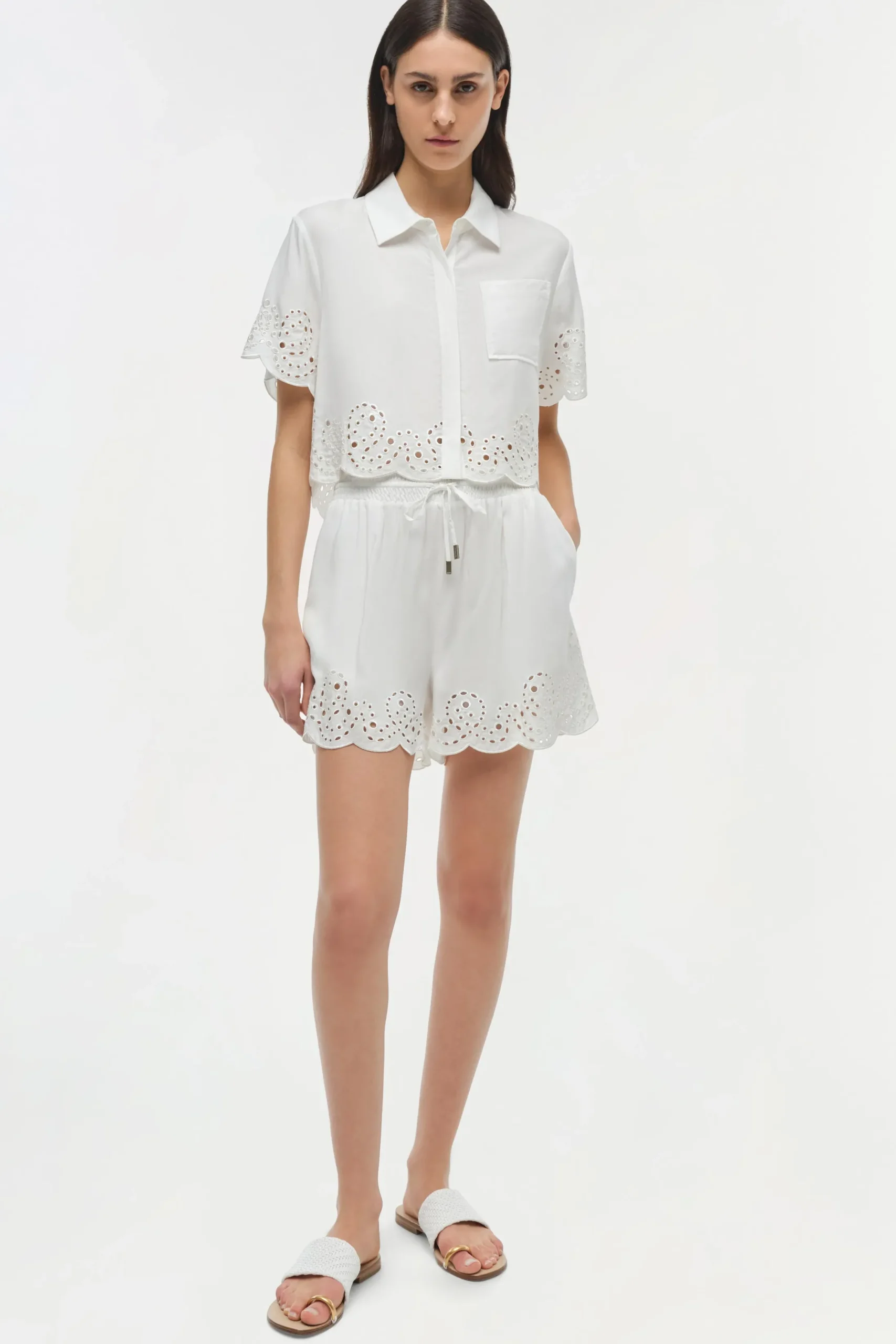 Women Simkhai Amelie Embroidered Short