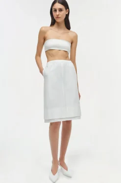 Women Simkhai Aubria Cotton Midi Skirt