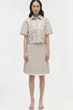Women Simkhai Aubria Midi Skirt