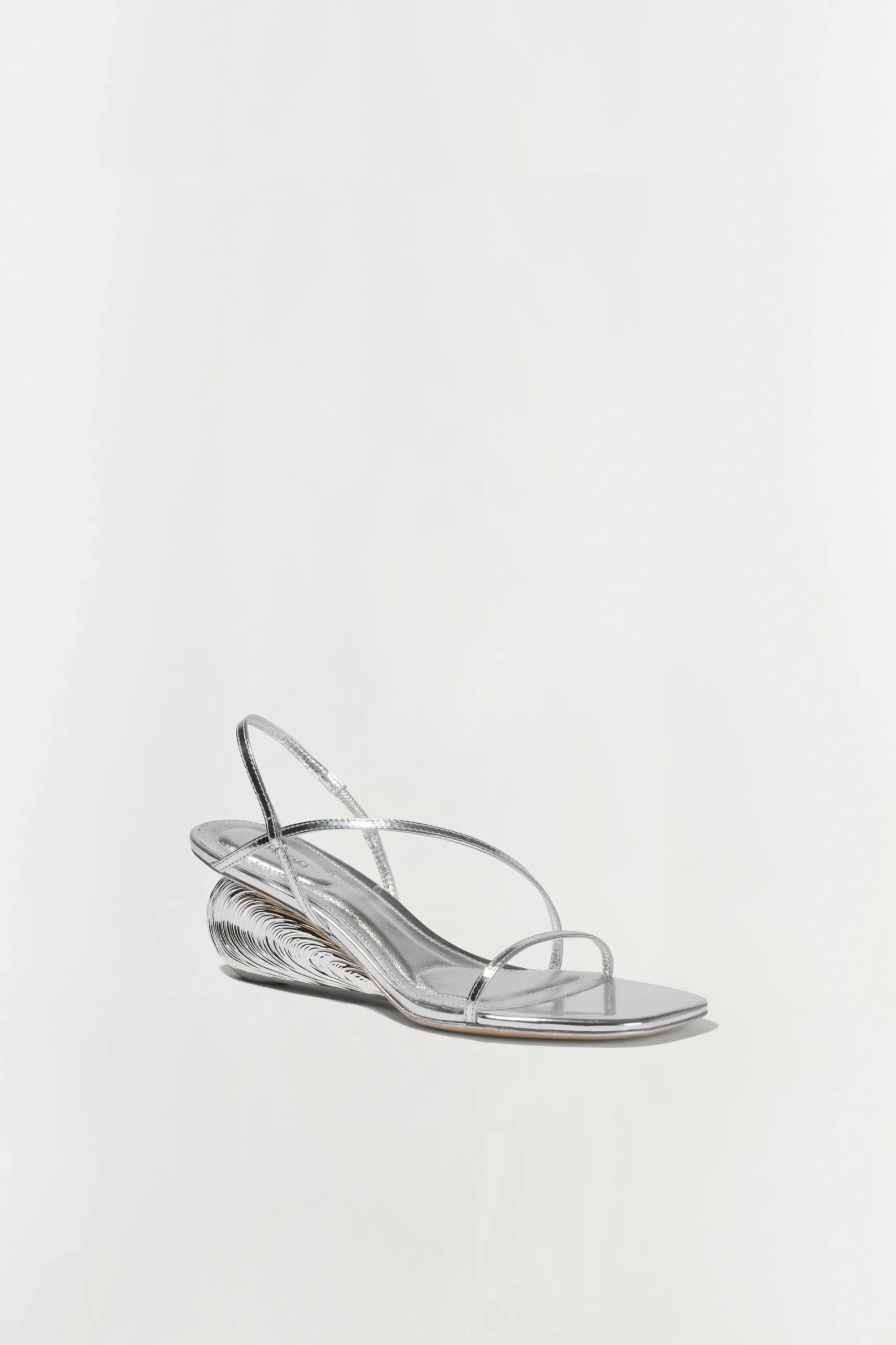 Simkhai Bridget Shell Wedge Sandal