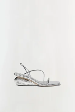Simkhai Bridget Shell Wedge Sandal