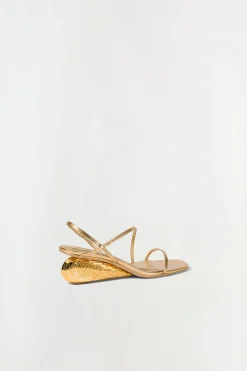 Simkhai Bridget Shell Wedge Sandal