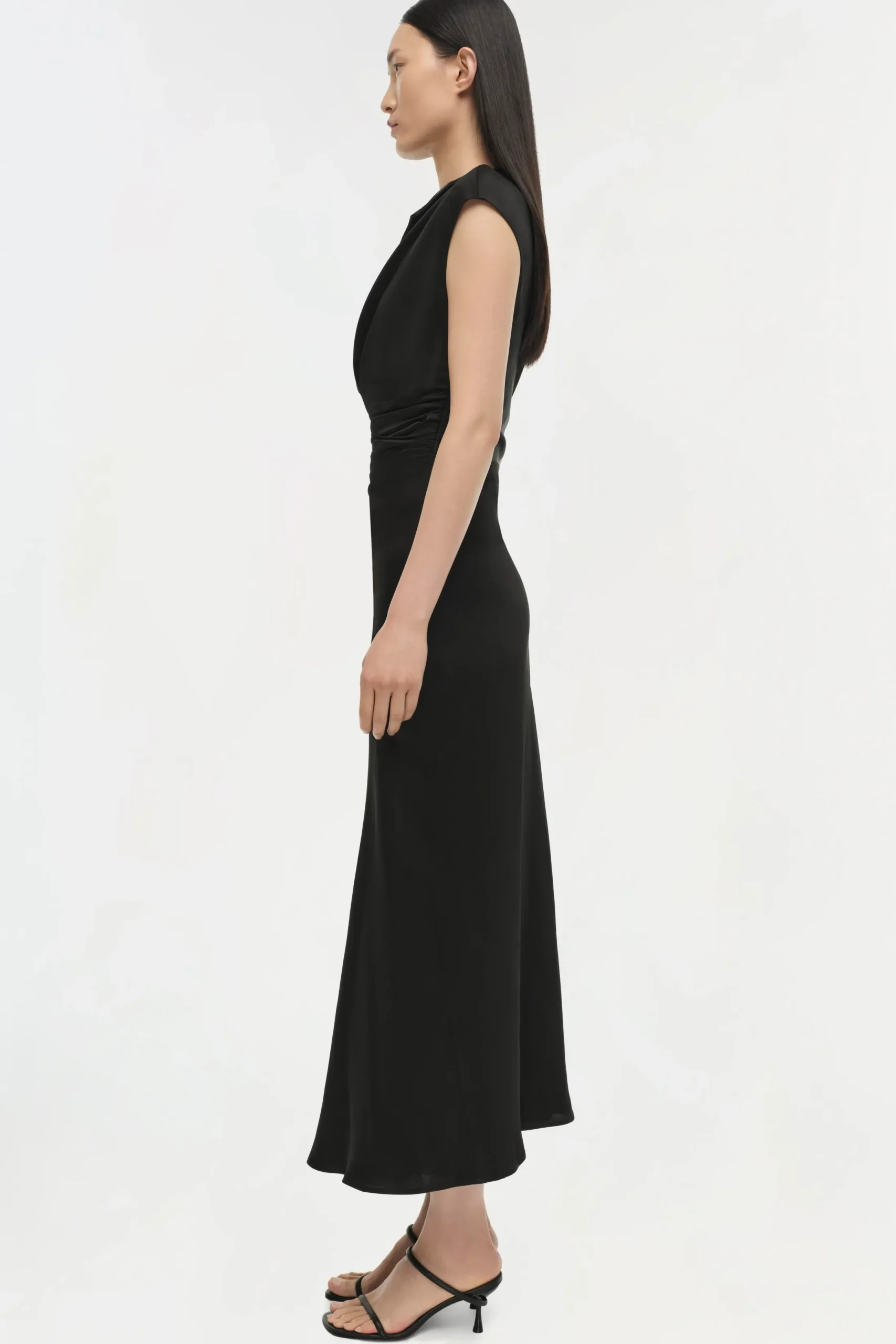 Women Simkhai Burke Draped Dress