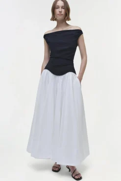 Women Simkhai Cersei Cotton Midi Dress