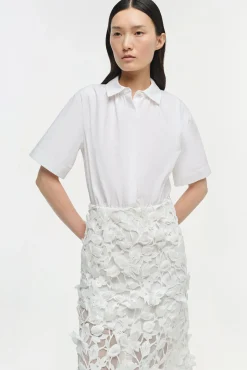 Women Simkhai Colette Applique Midi Dress