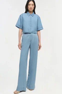 Women Simkhai Coralena Wide Leg Pant
