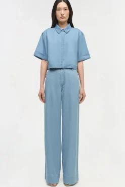 Women Simkhai Coralena Wide Leg Pant