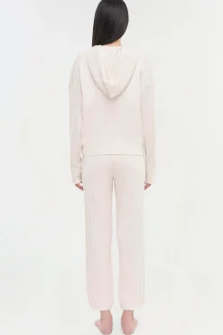 Women Simkhai Cotton Cashmere Cable Hoodie