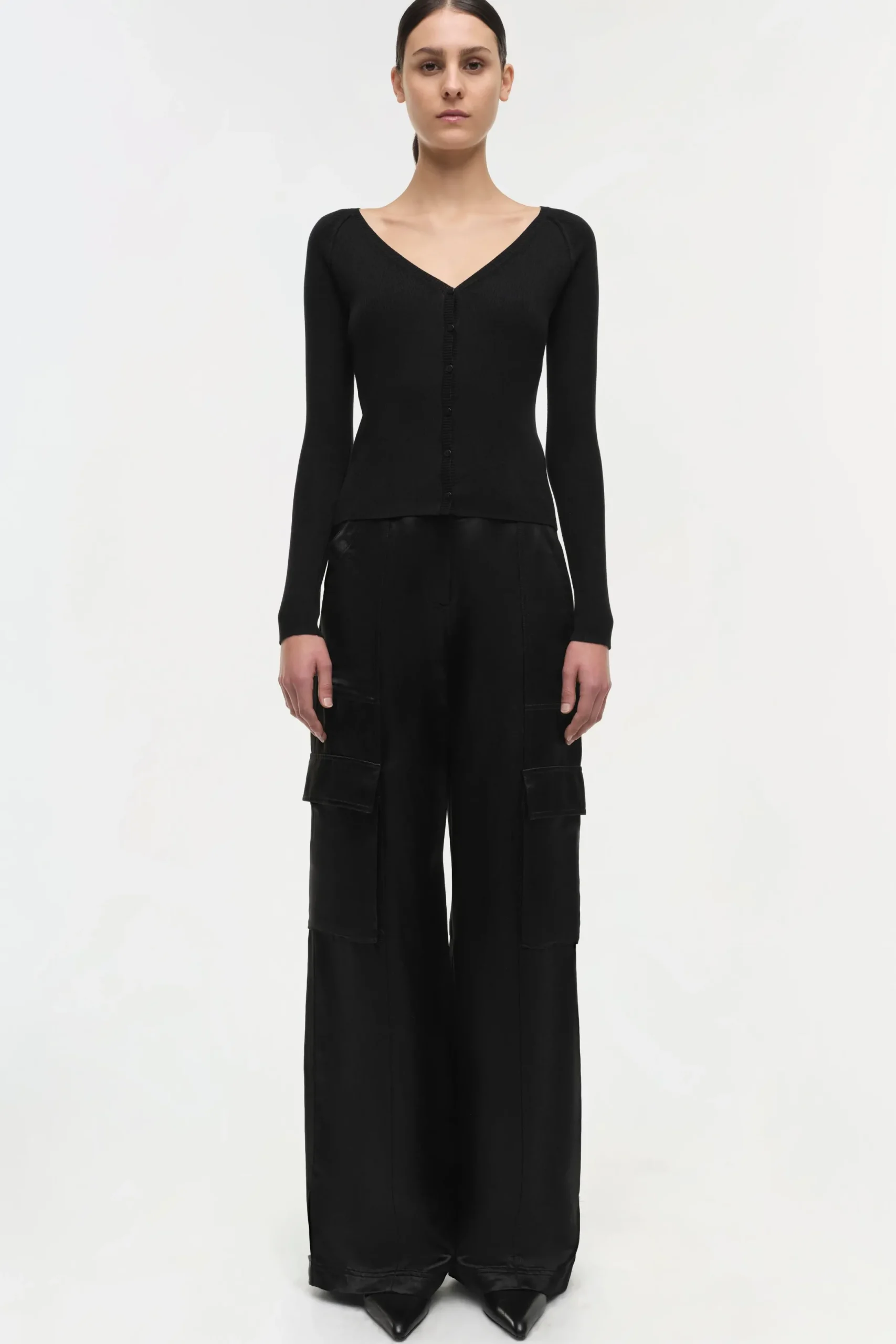 Women Simkhai Darlene Silk Cashmere Cardigan
