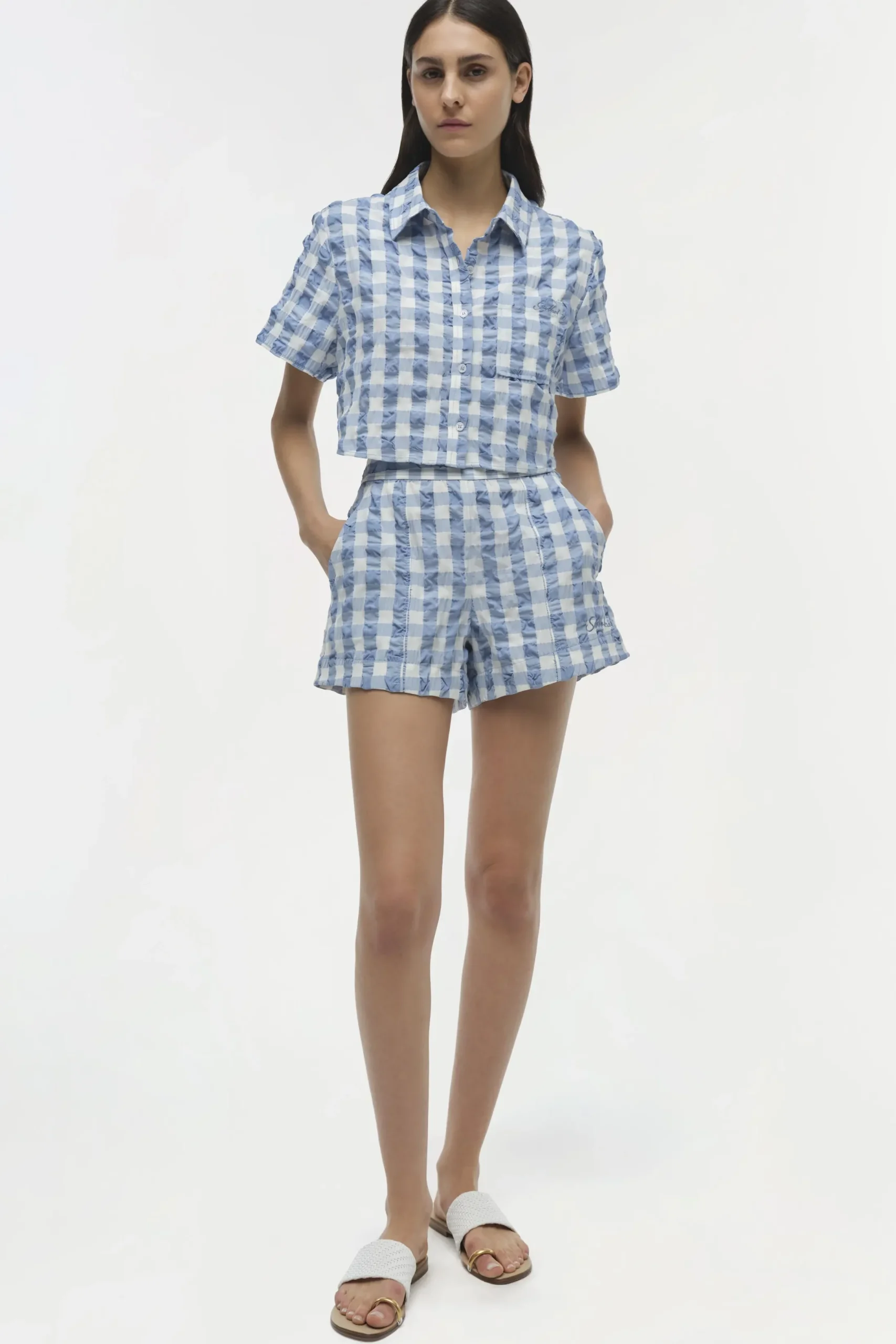 Women Simkhai Dax Linen Short