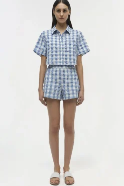 Women Simkhai Dax Linen Short