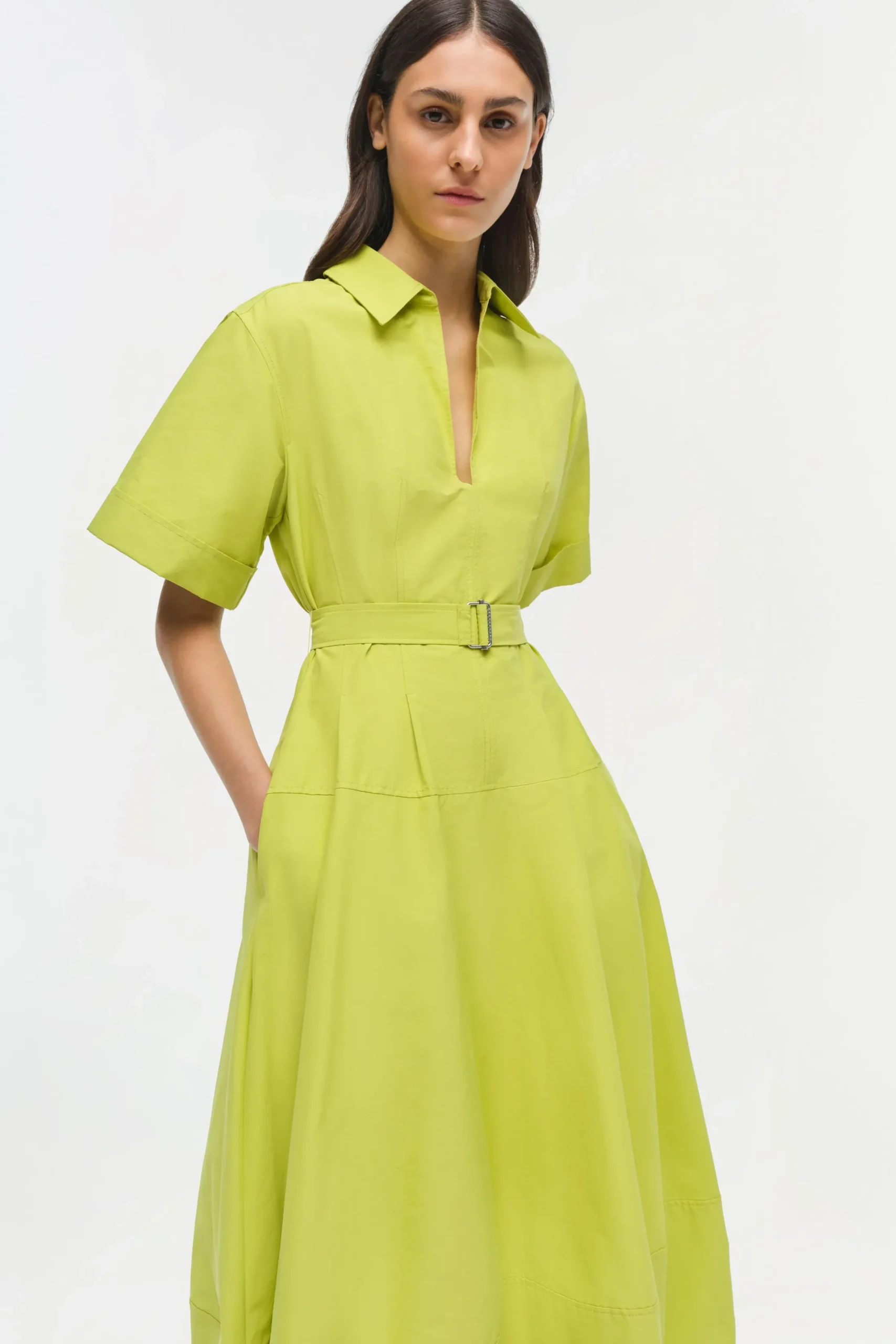 Women Simkhai Deanna Cotton Midi Dress