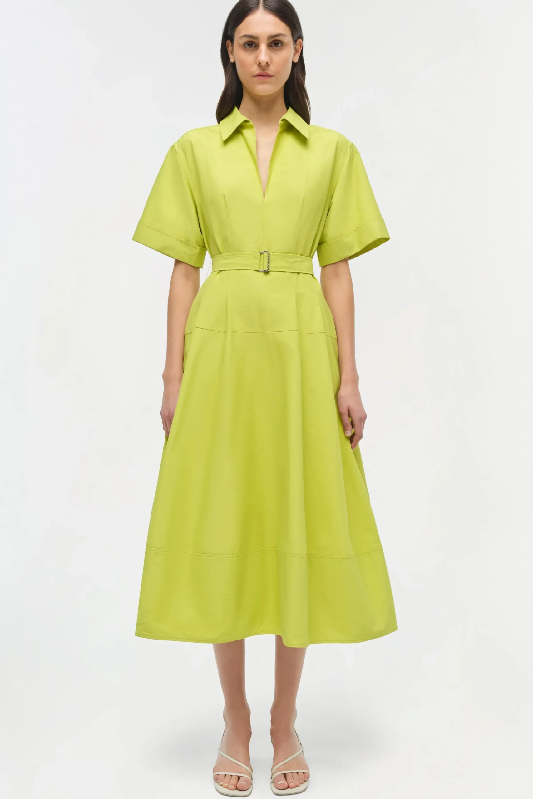 Women Simkhai Deanna Cotton Midi Dress