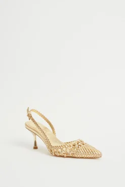 Simkhai Dylan Woven Slingback