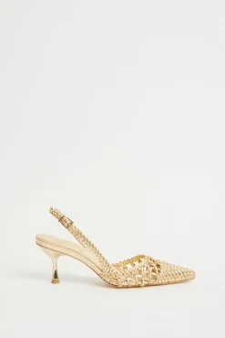 Simkhai Dylan Woven Slingback