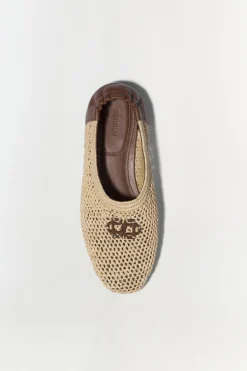 Simkhai Eden Raffia Flat