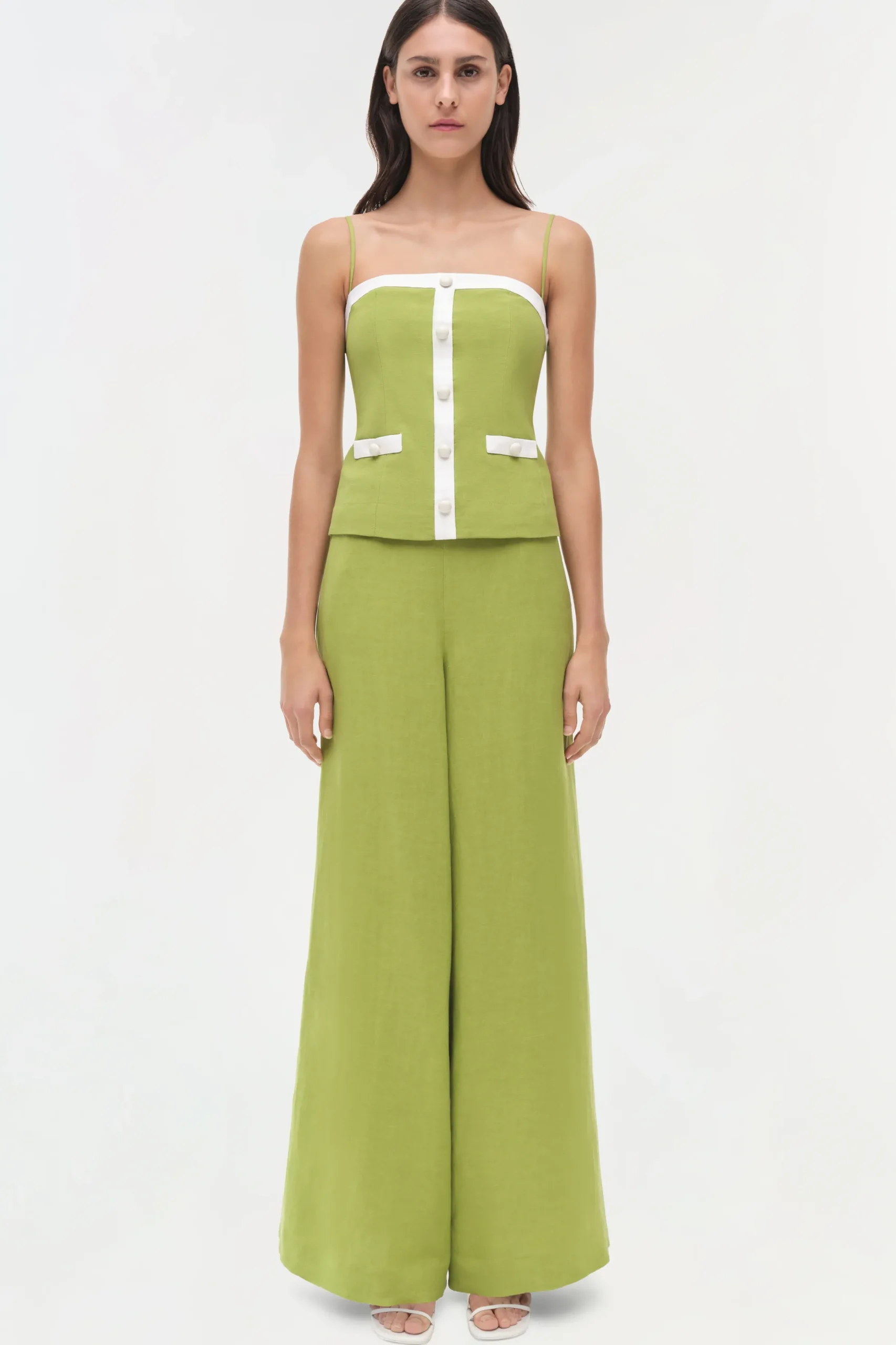 Women Simkhai Eleanor Button Down Cami