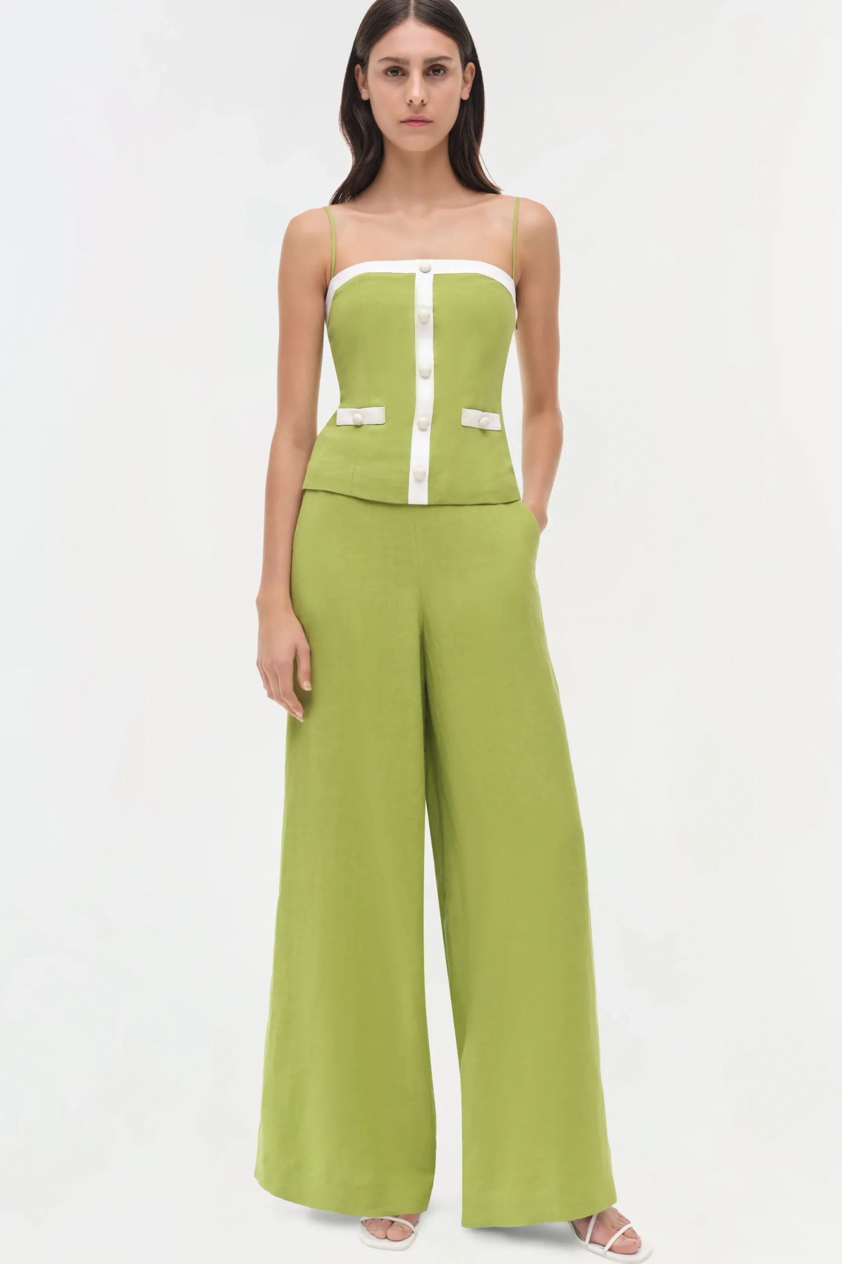 Women Simkhai Eleanor Button Down Cami