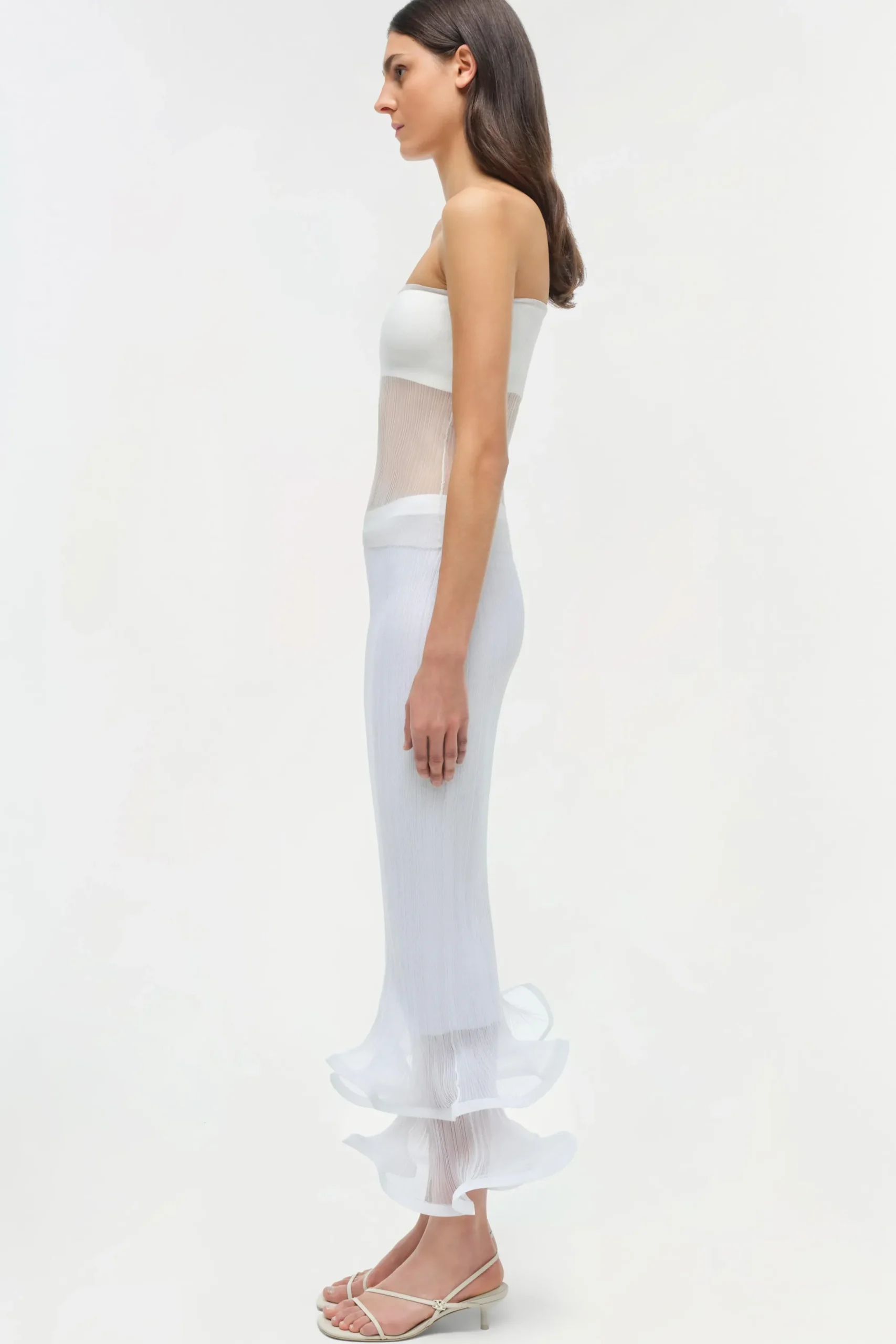 Women Simkhai Emberly Strapless Plisse Top