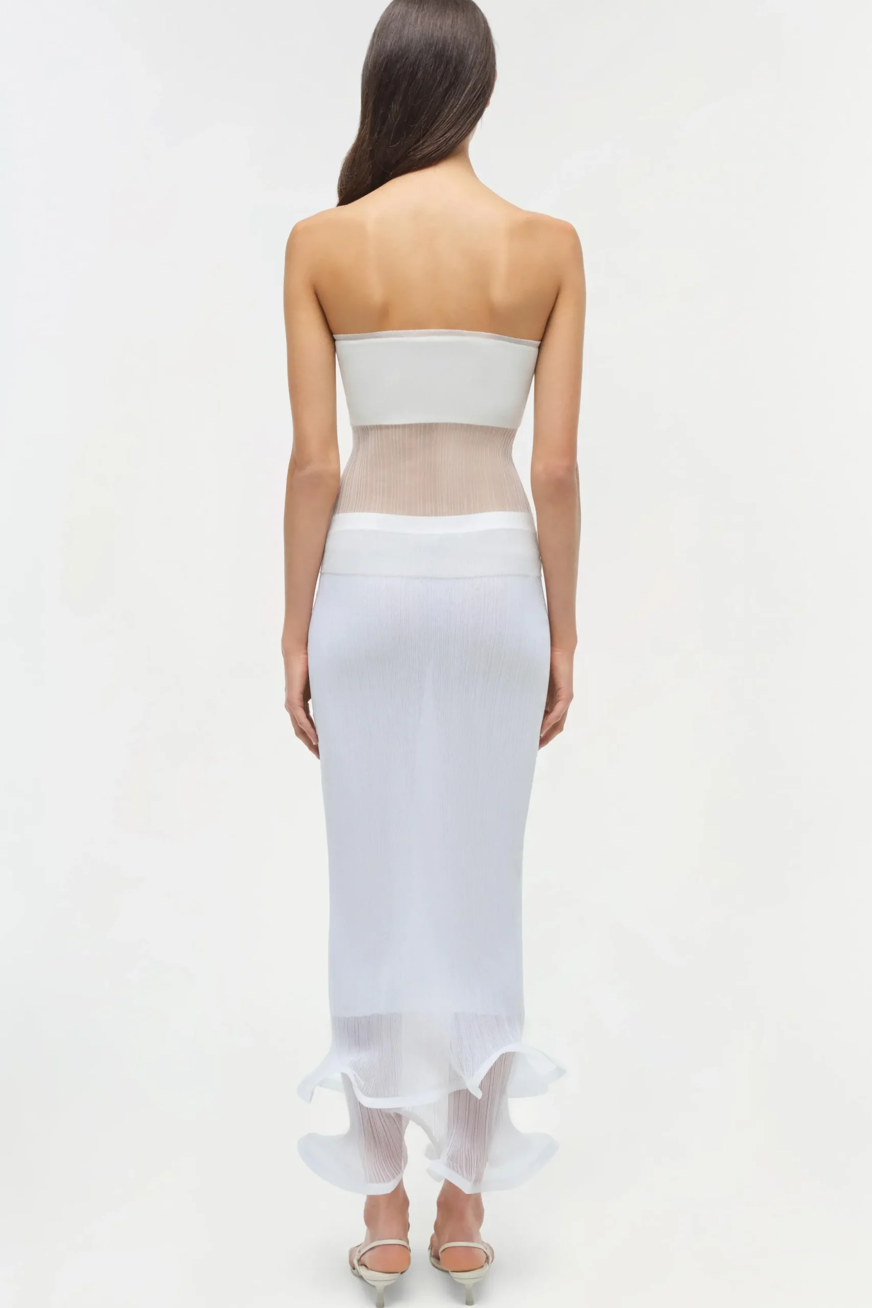 Women Simkhai Emberly Strapless Plisse Top
