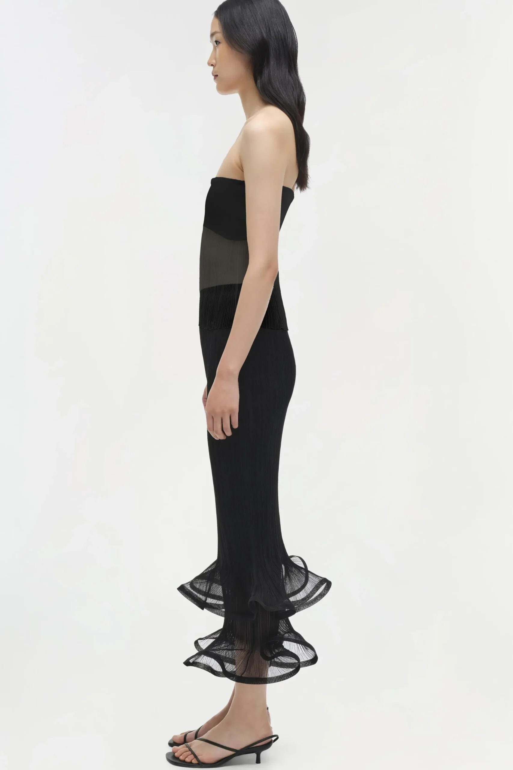 Women Simkhai Emberly Strapless Plisse Top