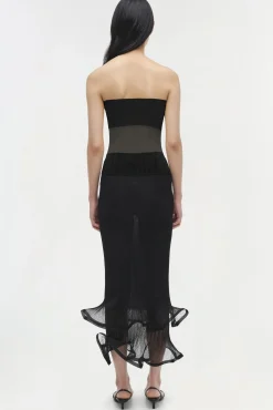 Women Simkhai Emberly Strapless Plisse Top