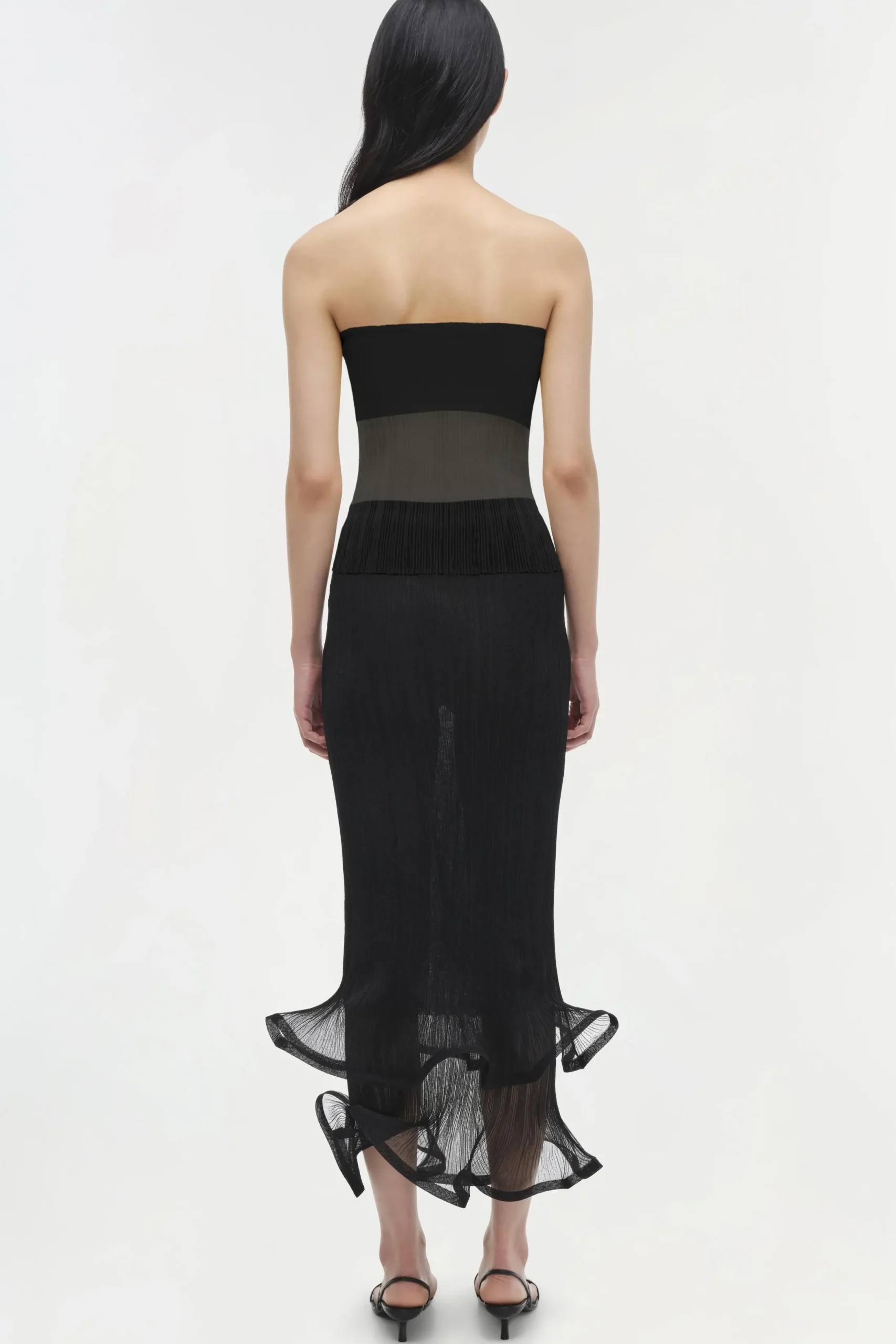 Women Simkhai Emberly Strapless Plisse Top