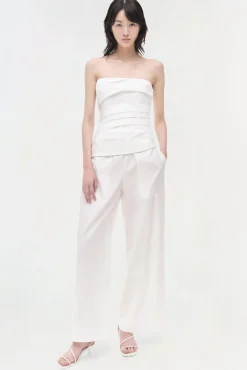 Women Simkhai Emerson Cotton Bustier Top