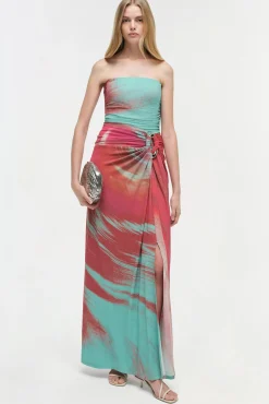 Women Simkhai Emma Strapless Jersey Gown