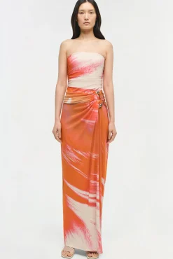 Women Simkhai Emma Strapless Jersey Gown