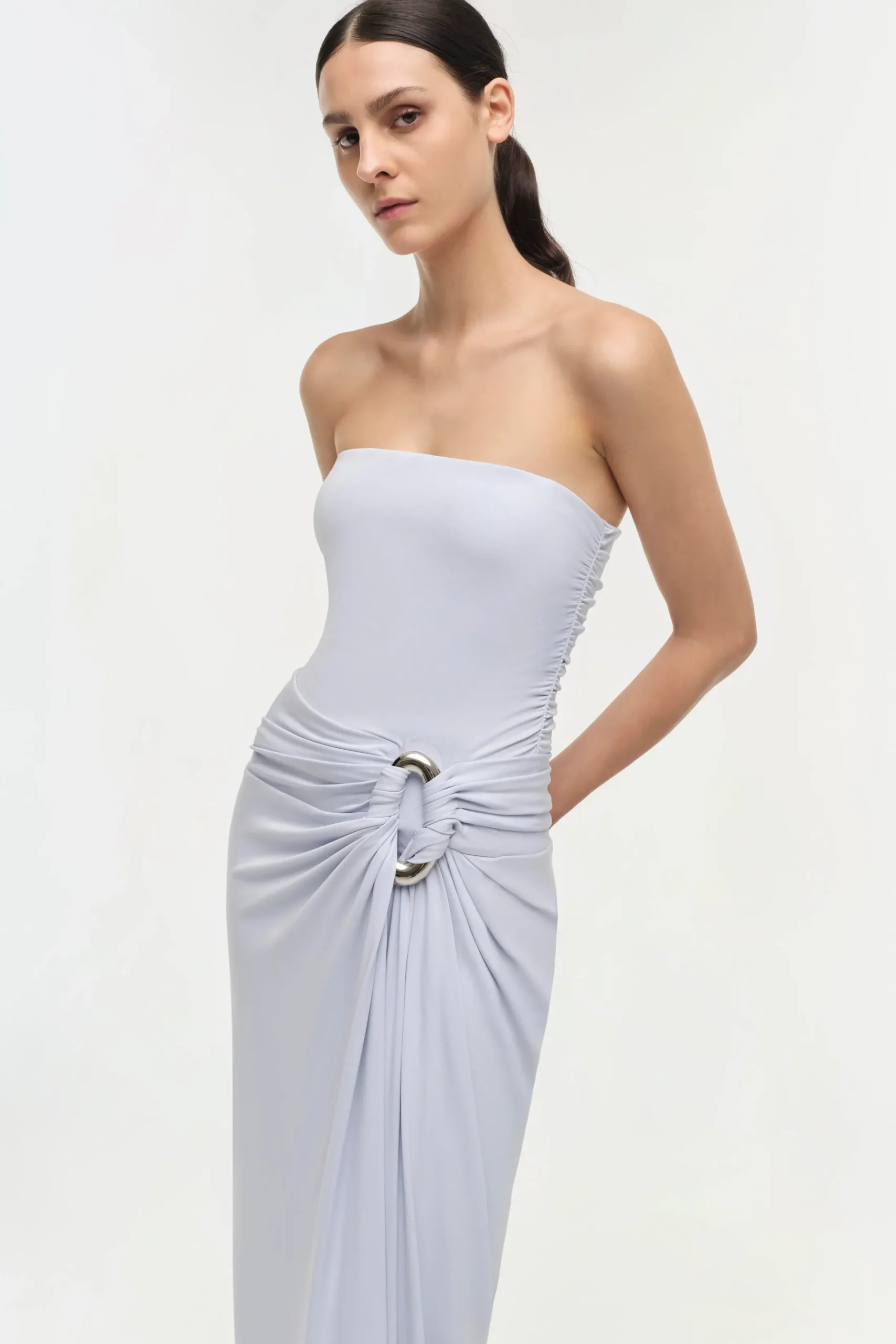 Women Simkhai Emma Strapless Jersey Gown