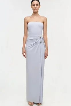 Women Simkhai Emma Strapless Jersey Gown