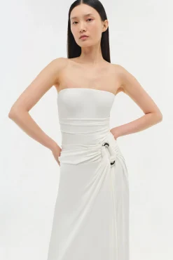 Women Simkhai Emma Strapless Jersey Gown