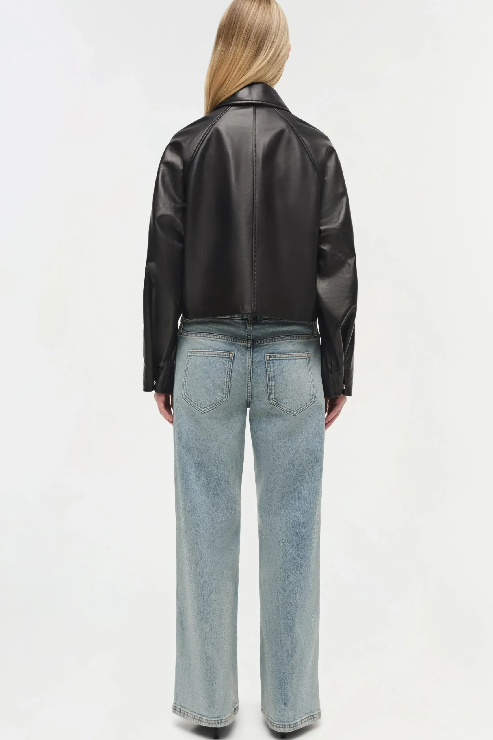 Women Simkhai Everli Leather Jacket