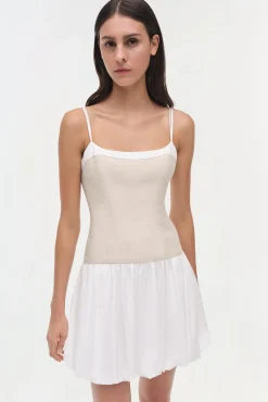Women Simkhai Fifi Cotton Linen Mini Dress