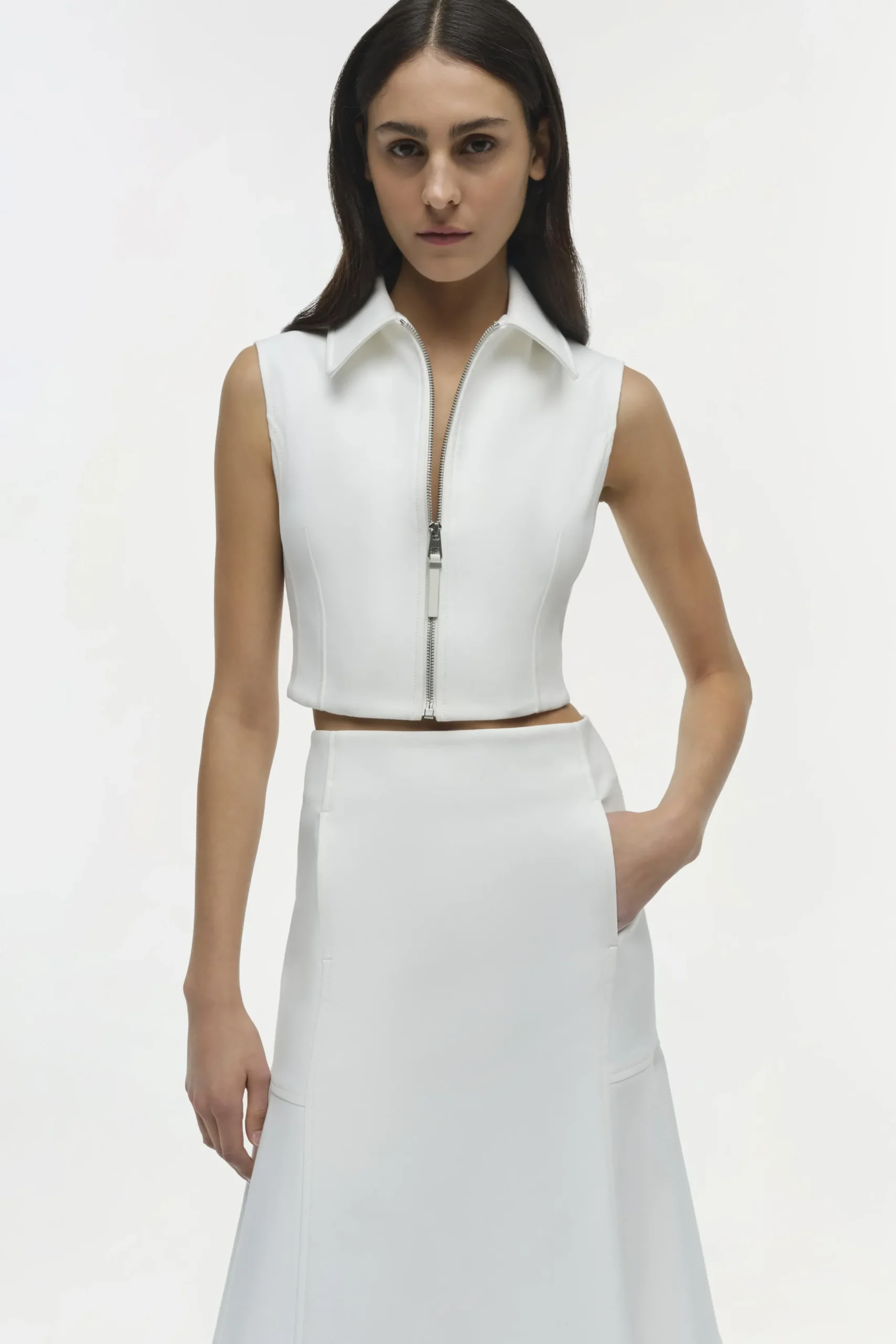 Women Simkhai Foster Midi Skirt