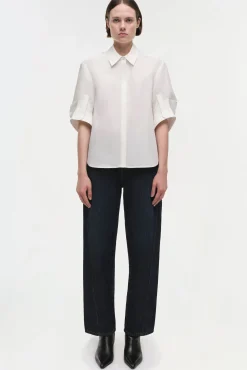 Women Simkhai Gemma Poplin Shirt