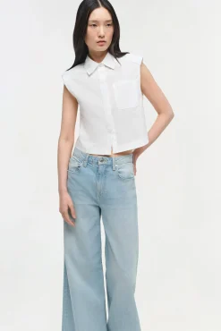 Women Simkhai Greer Wide Leg Jean