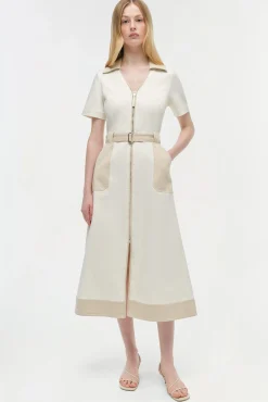 Women Simkhai Hanover Cotton Midi Dress