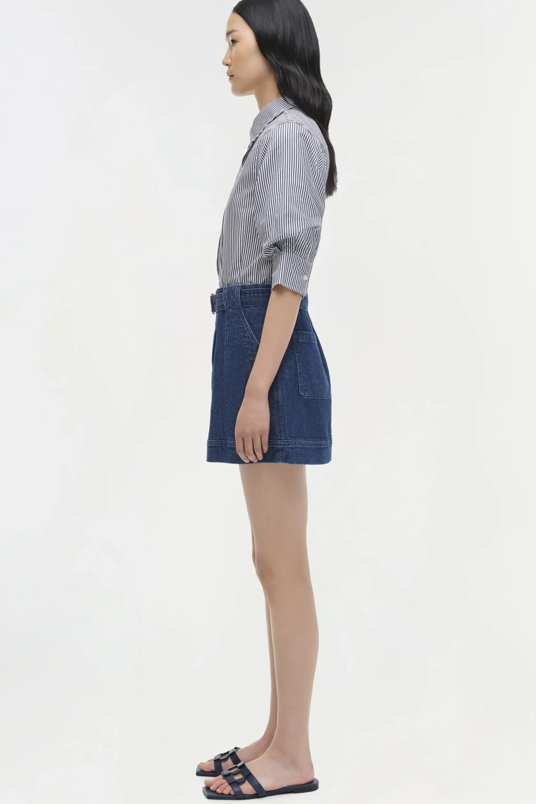 Women Simkhai Harlowe Denim Mini Dress