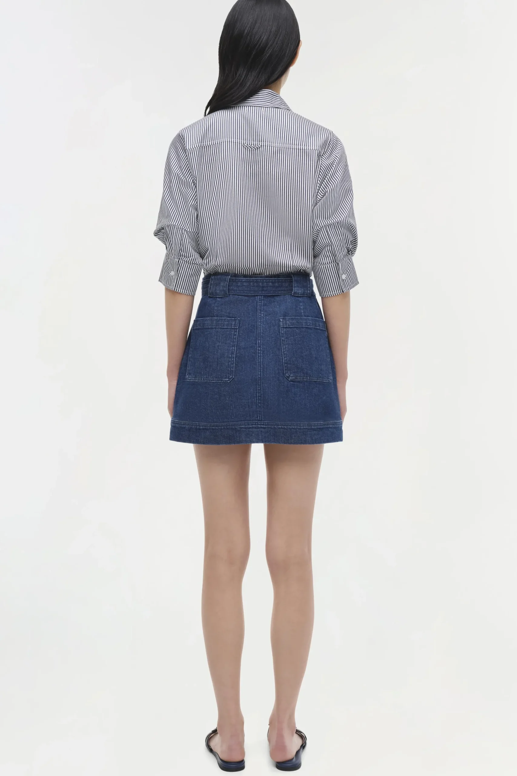 Women Simkhai Harlowe Denim Mini Dress