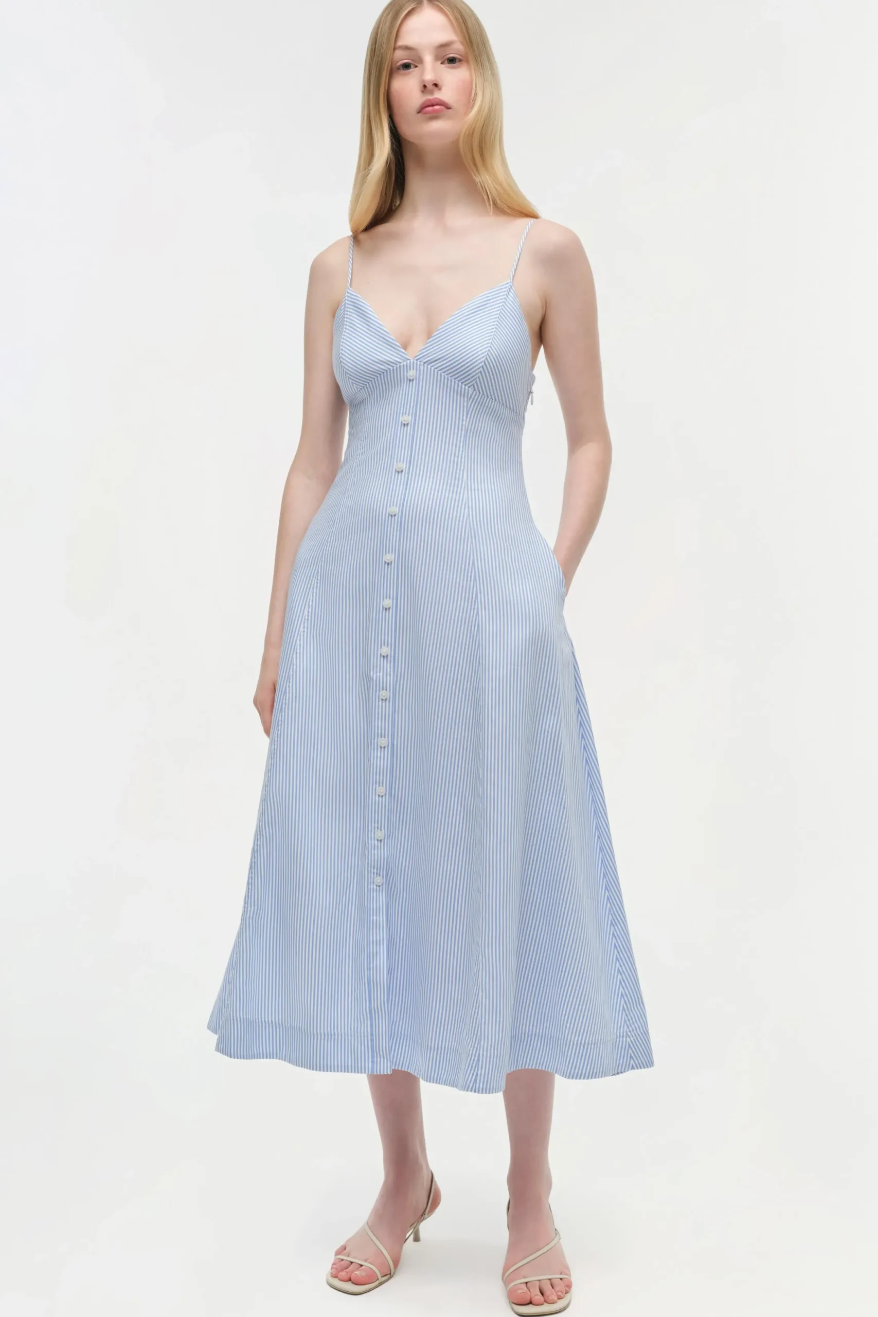 Women Simkhai Honor Cotton Midi Dress